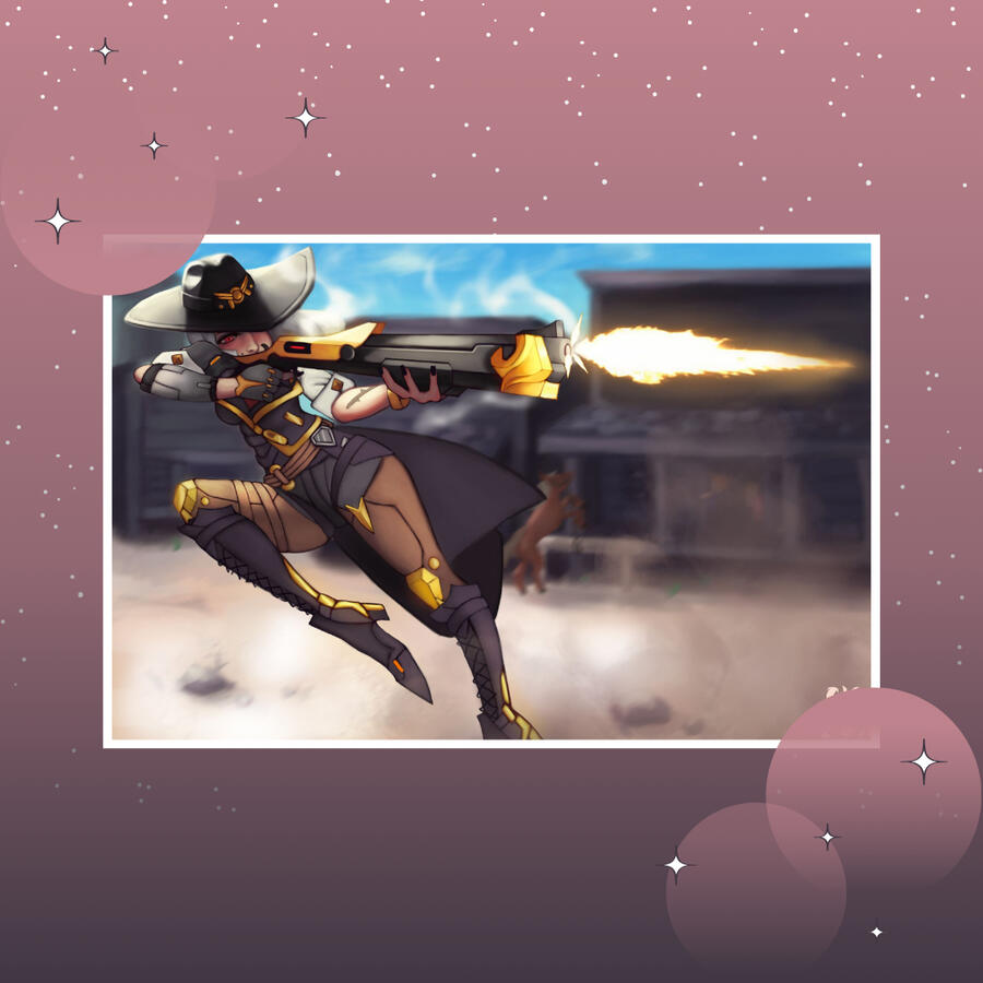 Ashe Print $15.00